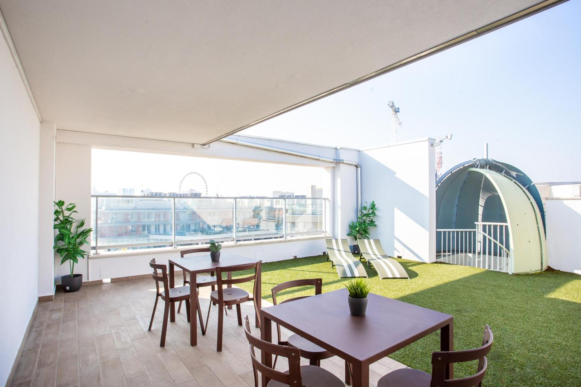 Ferienwohnung Jesolo Vista Lido Retreat Exterior foto